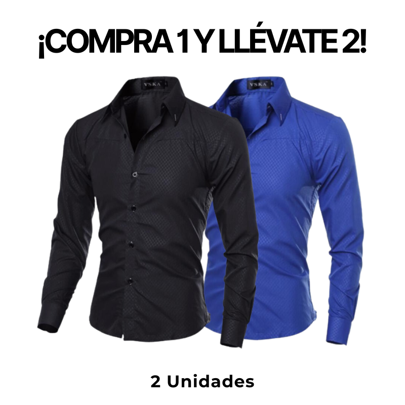 [COMPRA 1 Y LLEVATE 2] - Merlani | Camisa Social para Hombre
